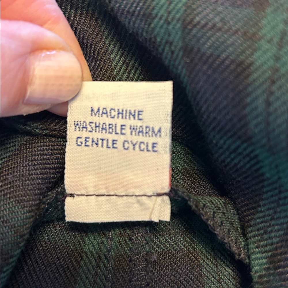 Imp Originals Navy/ Green Plaid One-Piece Jon Jon - Picture 4 of 4